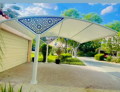 Sun shades parking shades