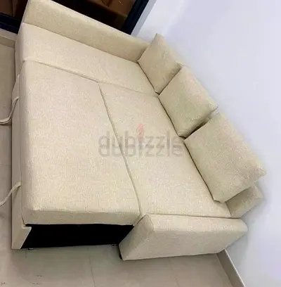 Comfortable Beige Sofa-bed for Sale