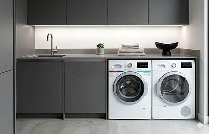 Bosch series 6 9 kg washer and 9 kg dryer separate set freestanding