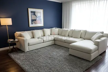 Looks brand new cratebarrel Ushape sofa