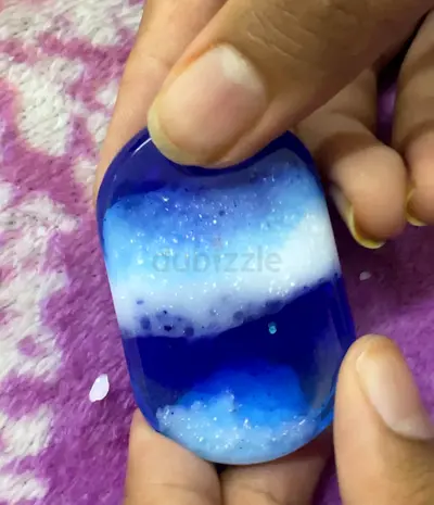 Ocean theme Resin art keychain