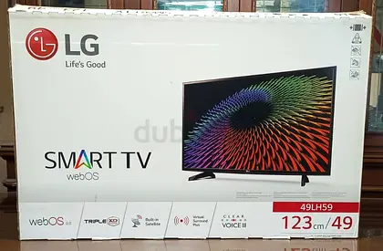 LG 49-inch Smart TV - WebOS 3.0 with Built-in Satellite