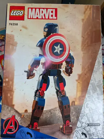 LEGO Marvel Captain America Set 76258
