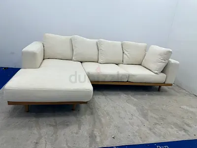 As perfect condition west elm lshape sofa