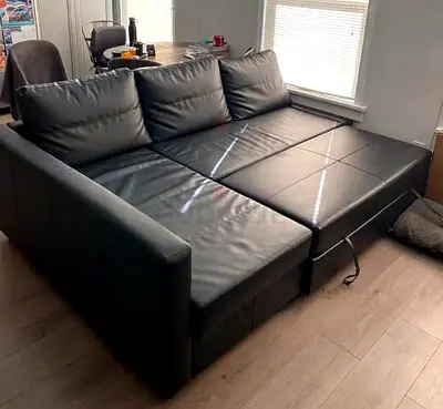 Modern L-Shaped Sofa with Storage
