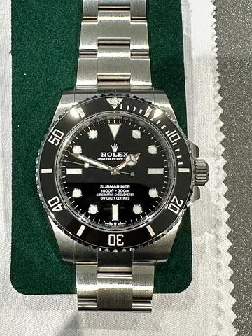 Rolex 124060 Submariner no date watch 100% authentic.  NO LOWBALLERS