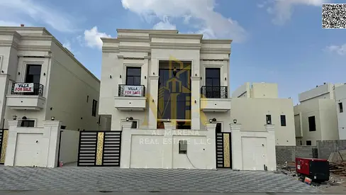 One of the most luxurious villas in Ajman for sale in a prime location, including registration and ownership fees | Bank financing available with flex