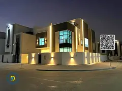 Corner villa for sale, 6 bedrooms with a roof , in Al Helio 2, Ajman. Registration fees included. Fr