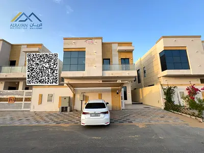 A unique residential opportunity for rent: a luxurious villa with exquisite finishes and world-class amenities, located in the heart of Ajman's Al Yas