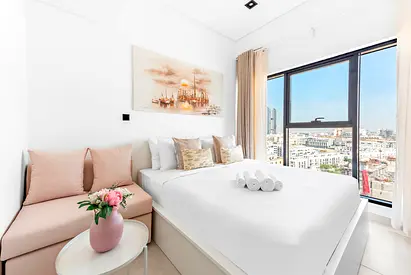 Chic studio in JVC| FURNISHED | FLEXIBLE TERM