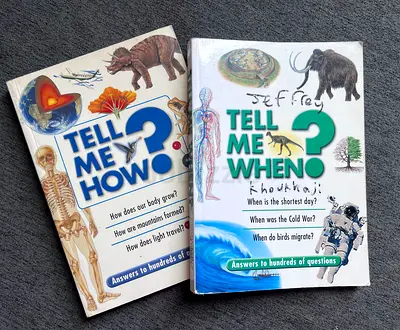 Tell Me How? and Tell Me When? Books