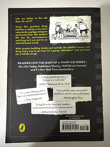 Diary of a wimpy kid old school jeff kinney