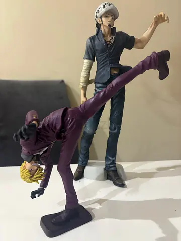 Sanji Wano arc (+ free Trafalgar Law) Action Figures