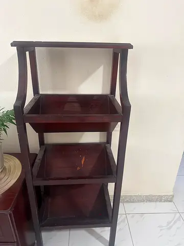 Sturdy Wooden Shelf Unit