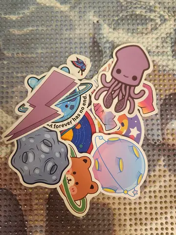 Space and Others Waterproof  Stickers Collection/ Bottle Stickers