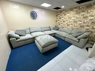 Almost brand new pan emirates modular couch
