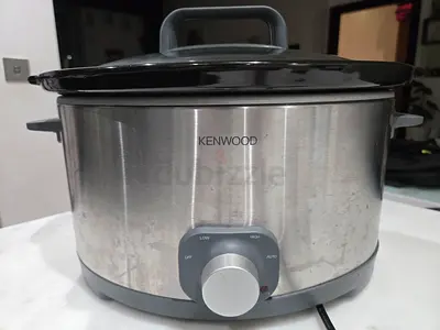 Electric Slow Cooker with Glass Lid