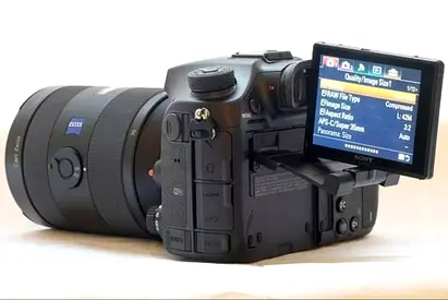 Sony Camera with Zeiss Lens 24-70mm f/2.8