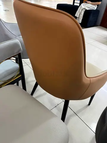 Comfortable Modern White Upholstered Chair