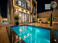 Distinctive villa - excellent location - modern design, luxurious finishing - registration and owner