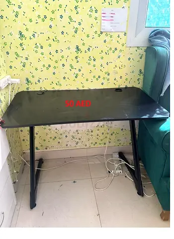 COMPUTER TABLE GAMING PC STYLE  WITH CHAIR FOR 50 AED IN SHARJAH