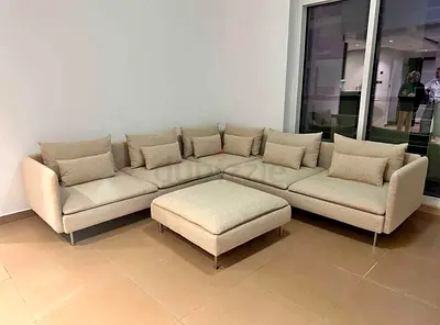 IKEA Soderhamn Corner Sofa Beige Good Condition