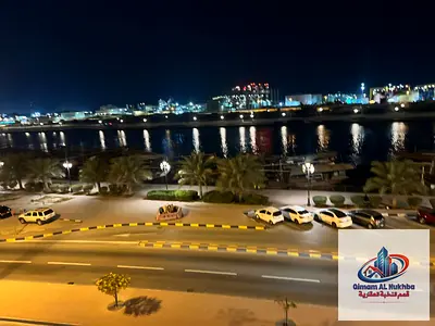 A furnished one-bedroom apartment with a living room and a sea view in Al Jubail combining comfort and a prime location with a calm atmosphere and a