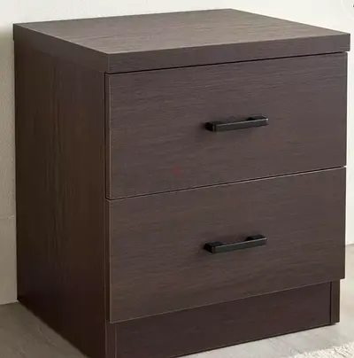Modern Two-Drawer Nightstand