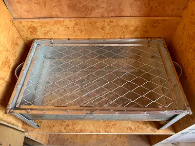 Barbecue Metal Serving Tray