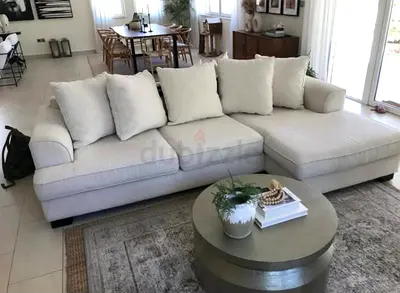 Selling brand new condition the one Kingston lshape sofa beige