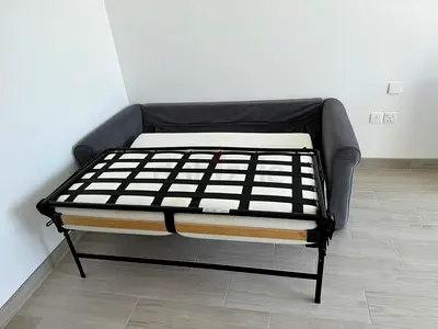 Ikea Gronlid two seater sofa bed with mattresses