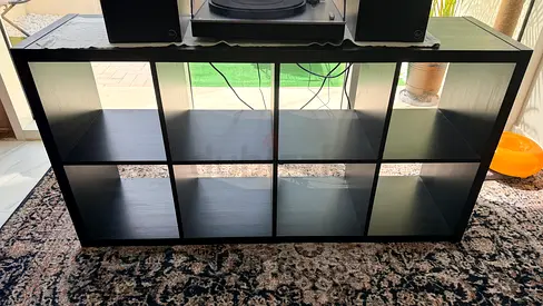 Stylish Black Storage Cabinet