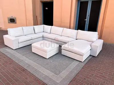 IKEA Kivik U Shape Sofa Beige Good Condition