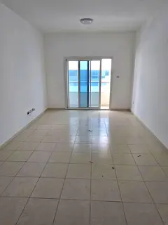 Beautiful 2BR apartment with living room in Al Majaz 3, central AC, balcony with open view, prime lo