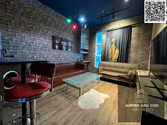 Elegant 1BR hall furnished apt annual rent Al Nuaimiya 3, master bedroom, 2 baths, spacious equipped