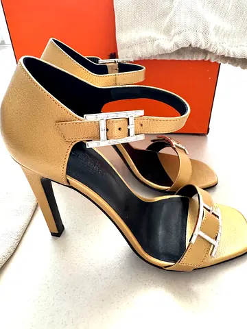 Hermes Judy limited edition sandals heels Authentic