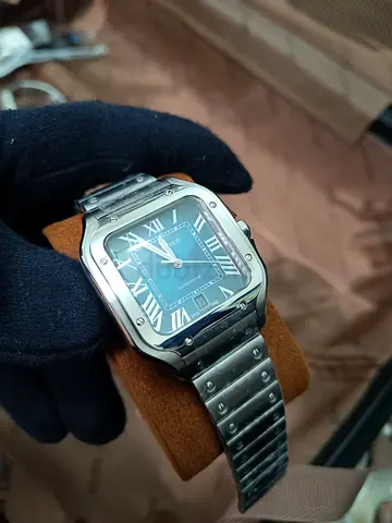 Men watch