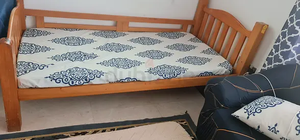 Single Bed 90*180 cm.