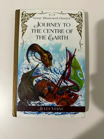 Journey to the center of the earth book author jules verne