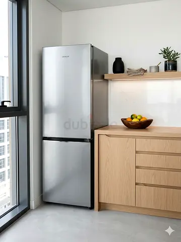 Hitachi latest model 410 liter bottom freezer fridge freestanding