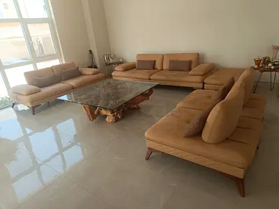 Stylish L-Shaped Sofa Set