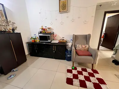 Modern Kitchen console for Storage and marble finish very good condition Al nahda 2 Dubai