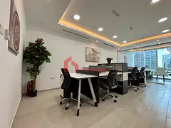 Bright &amp; Spacious Fully-Furnished Office in the Heart of Business Bay – Ready to Move In