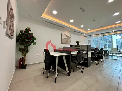 Bright & Spacious Fully-Furnished Office in the Heart of Business Bay – Ready to Move In