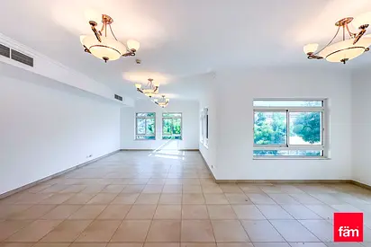 Top Floor 3BR+Maid | Golf Views | Vacant Now