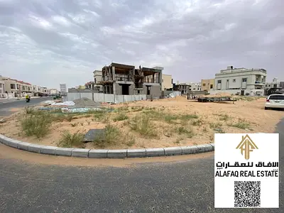 Corner Plot for Sale in Al Zahya Ajman 248 Sqm Freehold Residential Villa Land G+1 Permit Prime Location Direct Deal