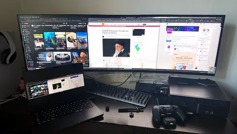 LG 49” 49U950A-W.AEU 49 Ultra Wide PC Monitor