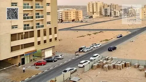 ارض سكنى تجارى G+6 بالإمارات إمارة عجمان حى الجرف 17