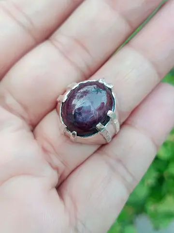Natural Ruby Ring