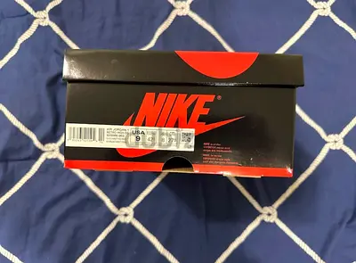 Jordan 1 Retro High Patent Bred UK8/US9/EU42.5 [Jordan Store DXB]